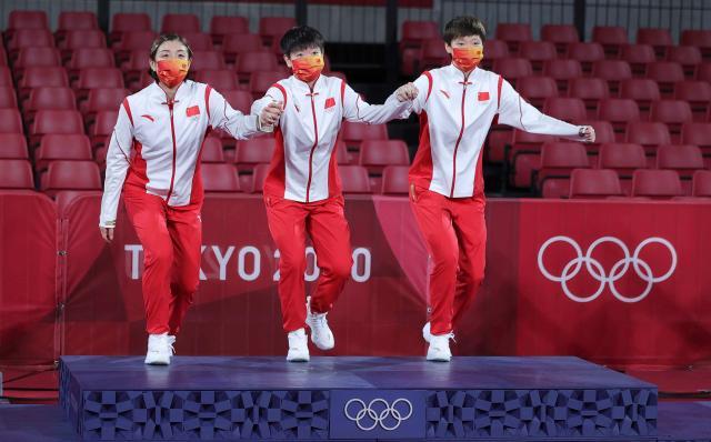 中国女乒完成新老交替 巴黎周期年轻一代扛起大旗