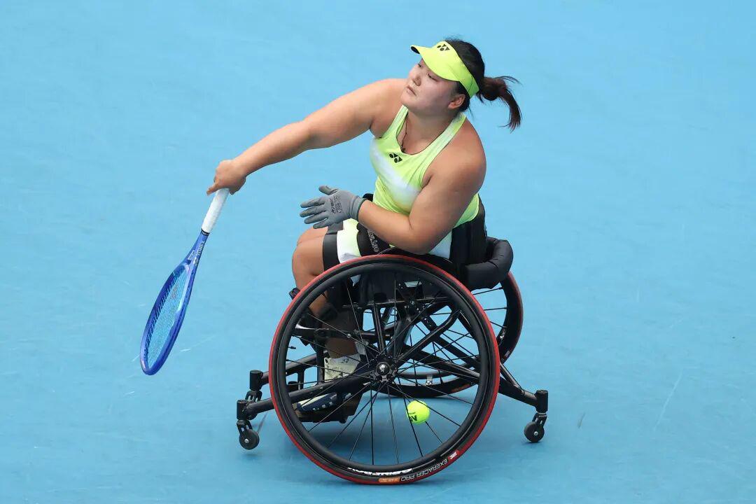 李晓辉夺得澳网轮椅女单冠军，成就双冠王！